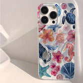 Pink Heart Jellyfish Phone Case